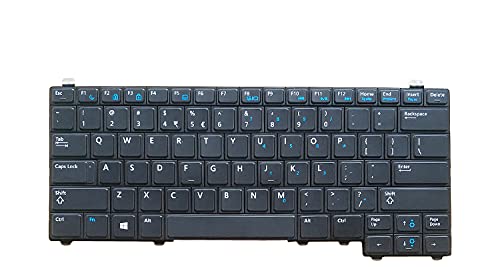 WISTAR Laptop Keyboard Compatible for Dell Latitude E5440 E6440 14-5000 Series 0Y4H14 CN-0Y4H14 SG-60710-XUA DWFNG 732YY MP-13B73USJ698 PK130WQ1B00 9Z.N9ULN.101 NSK-LD1BC 01 03KK86